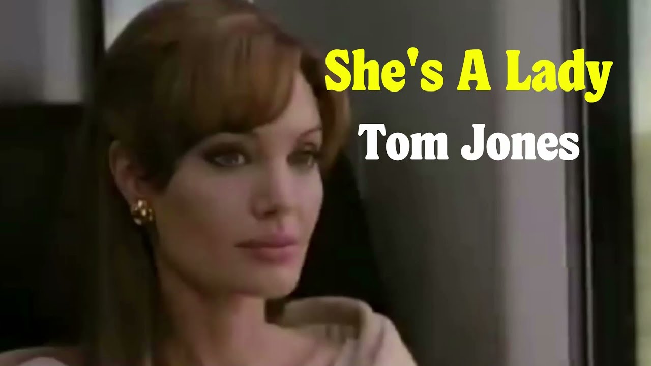 Tom Jones  - She's A Lady - With sequences from the movie «The Tourist» Angelina Jolie -Johnny Depp.