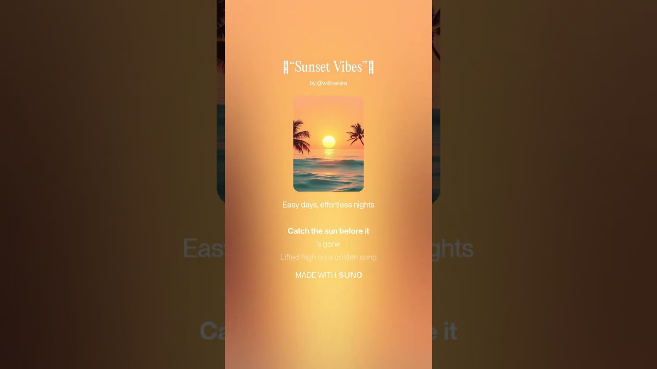 💛“Sunset Vibes”💛