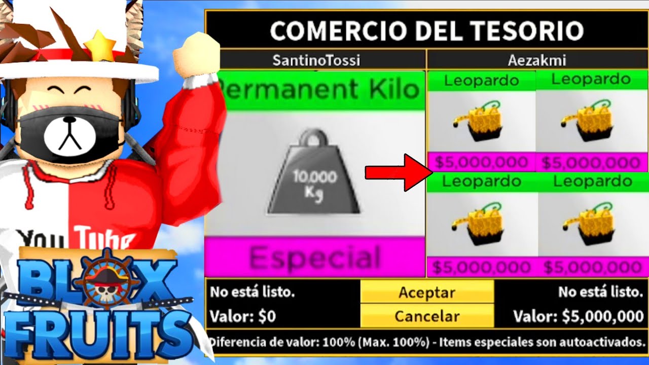 Esto Ofrecen Por Una Kilo Permanente en Blox Fruits 😳