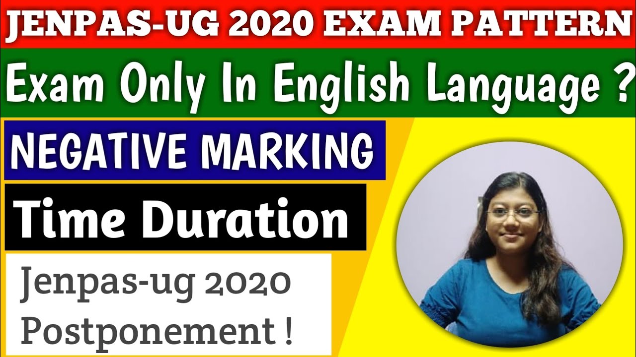 Jenpas ug 2020 exam postponed ? Jenpas ug 2020 exam pattern | jenpas ug exam in english language ?