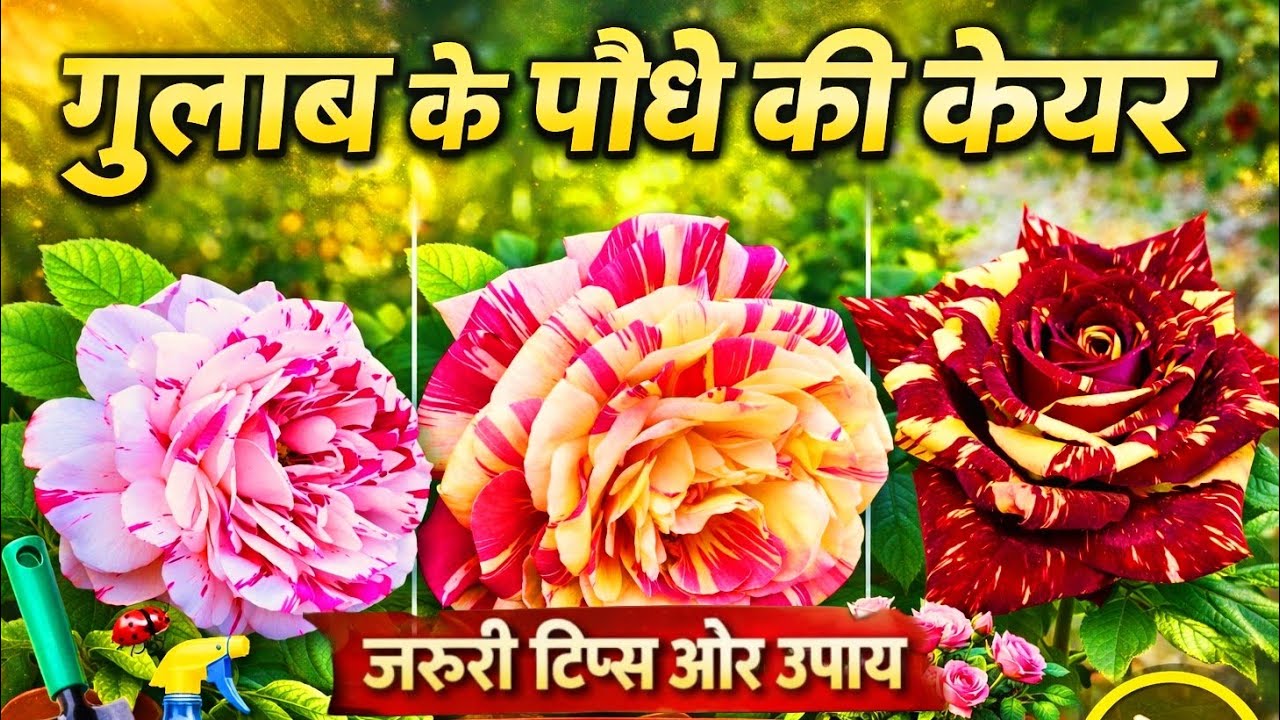 गुलाब के पौधे से सबसे ज़्यादा फूल पाने के लिए नीचे दिए गए तरीके बहुत असरदार माने जाते हैं:#how#Gulab