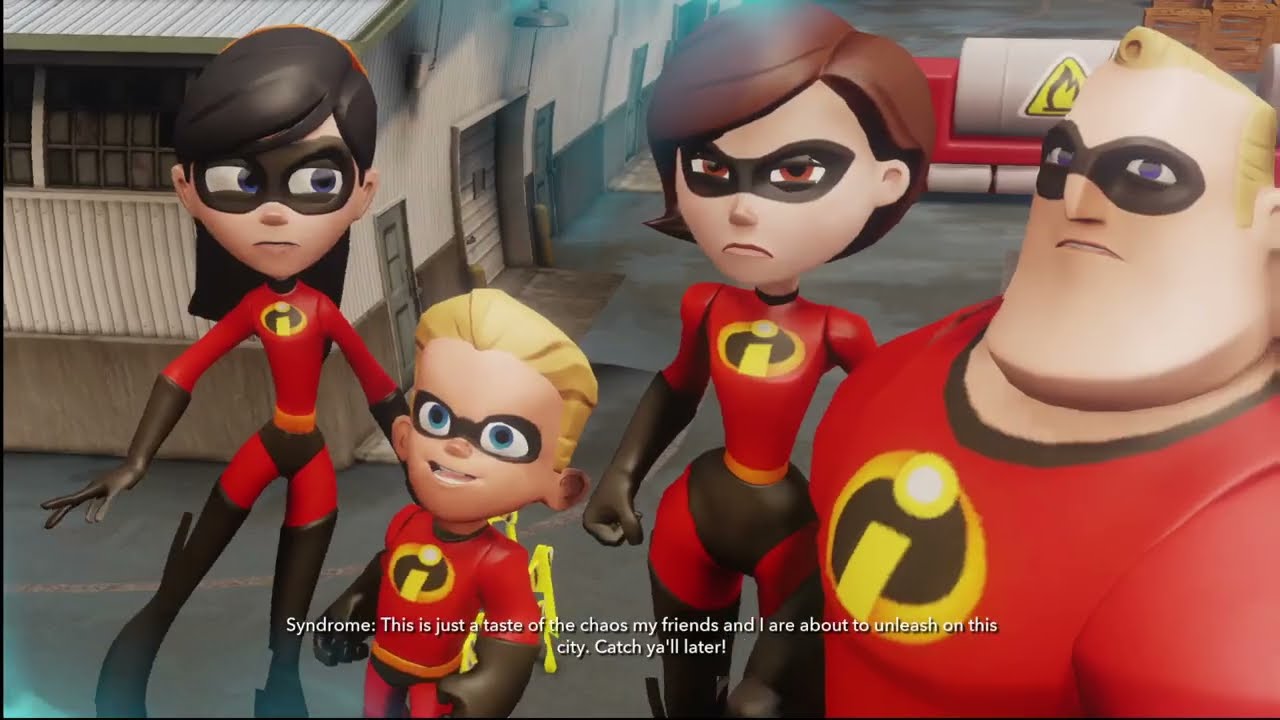 Disney Infinity | The Incredibles | Part 1 Gameplay