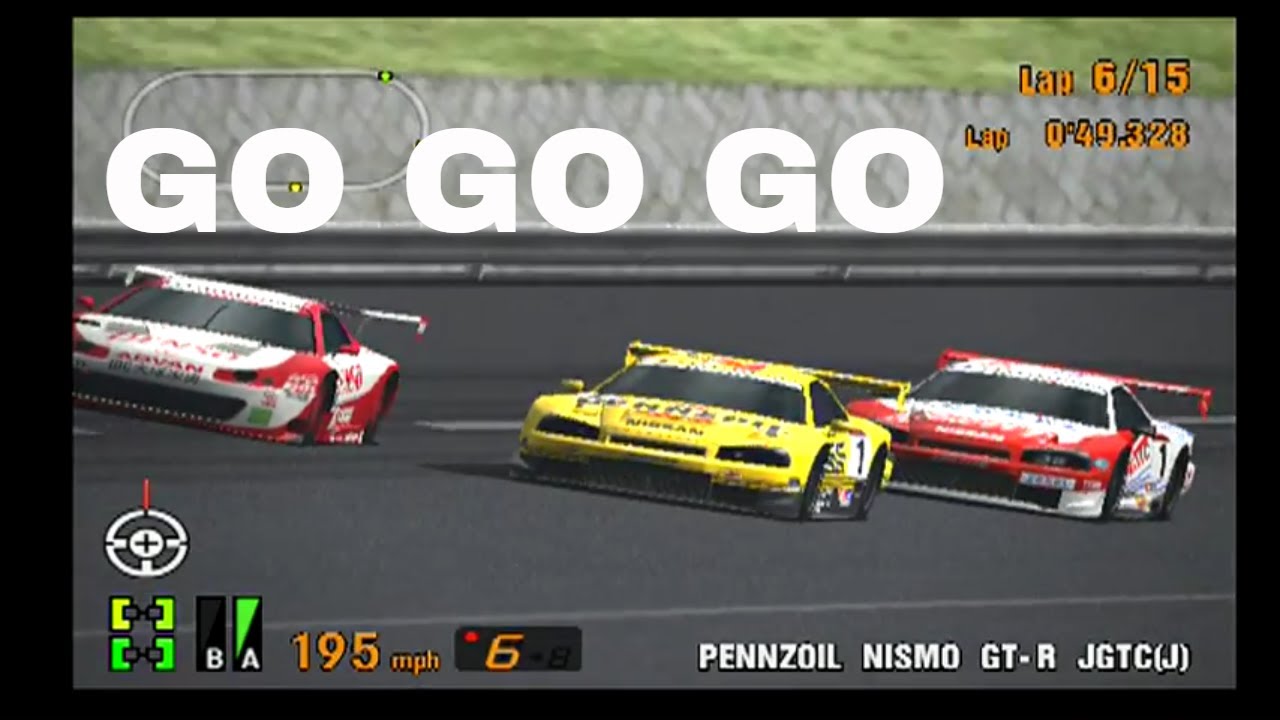 Gran Turismo 3 Playthrough Part 62- RACE ON TEST COURSE! CLOSE AI BATTLES and me just chillin! haha!