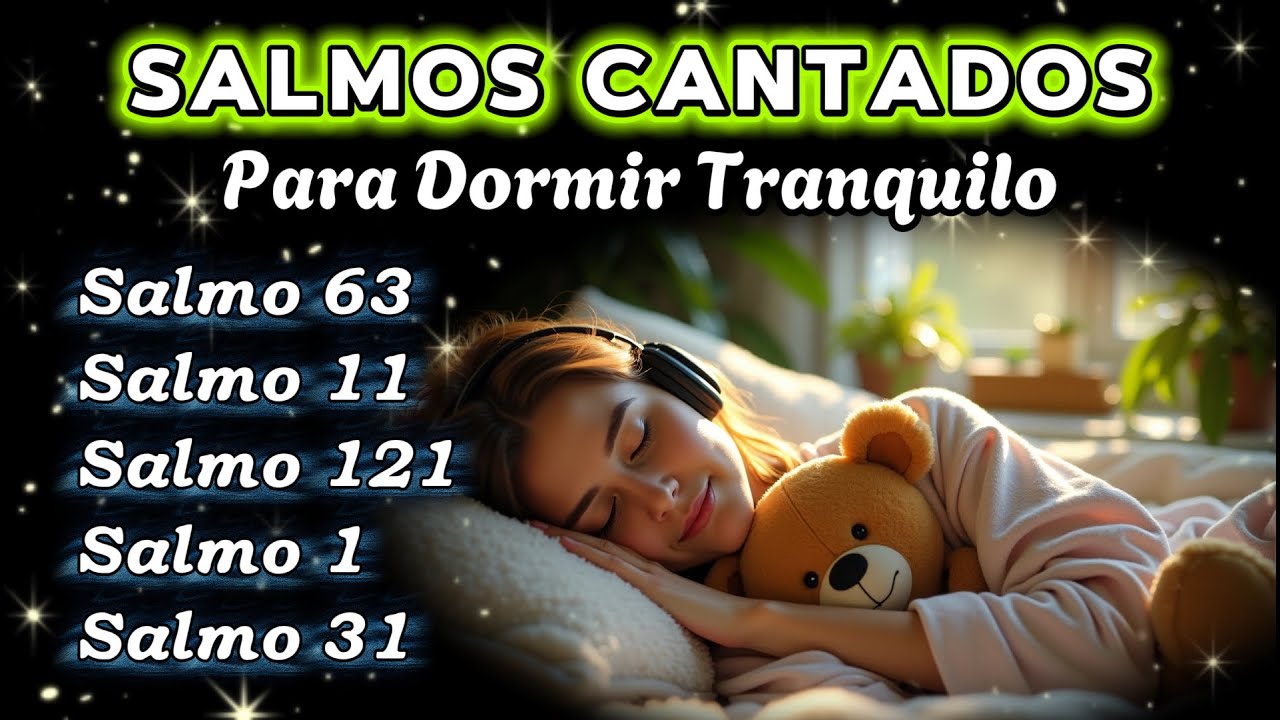 Mi Alma Descansa en Dios 🌙 | Salmo Cantado para Dormir Tranquilo