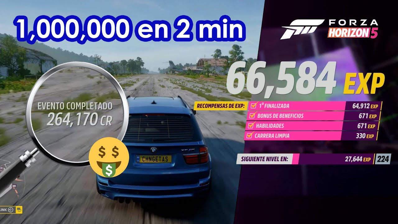 Como farmear millones de créditos en Forza Horizon 5 en 2023/2024 !!! (500000 CR en 1 minuto)
