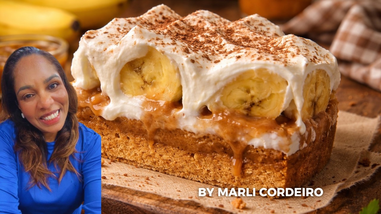 Torta Banoffe Deliciosa 🍌🍰 | Receita Fácil e Cremosa Feita Ao Vivo !! #sabordavida