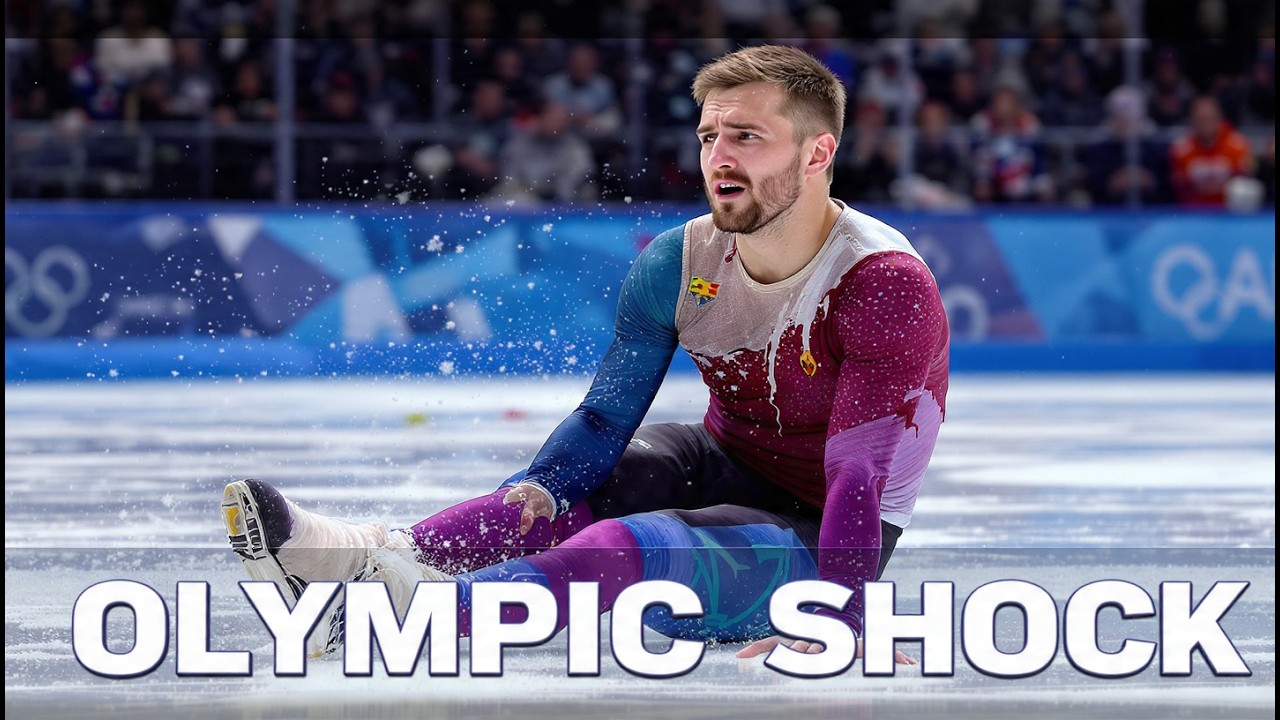 Olympic Shock: Ilia Malinin Falls as Gold Slips Away in Stunning Upset
