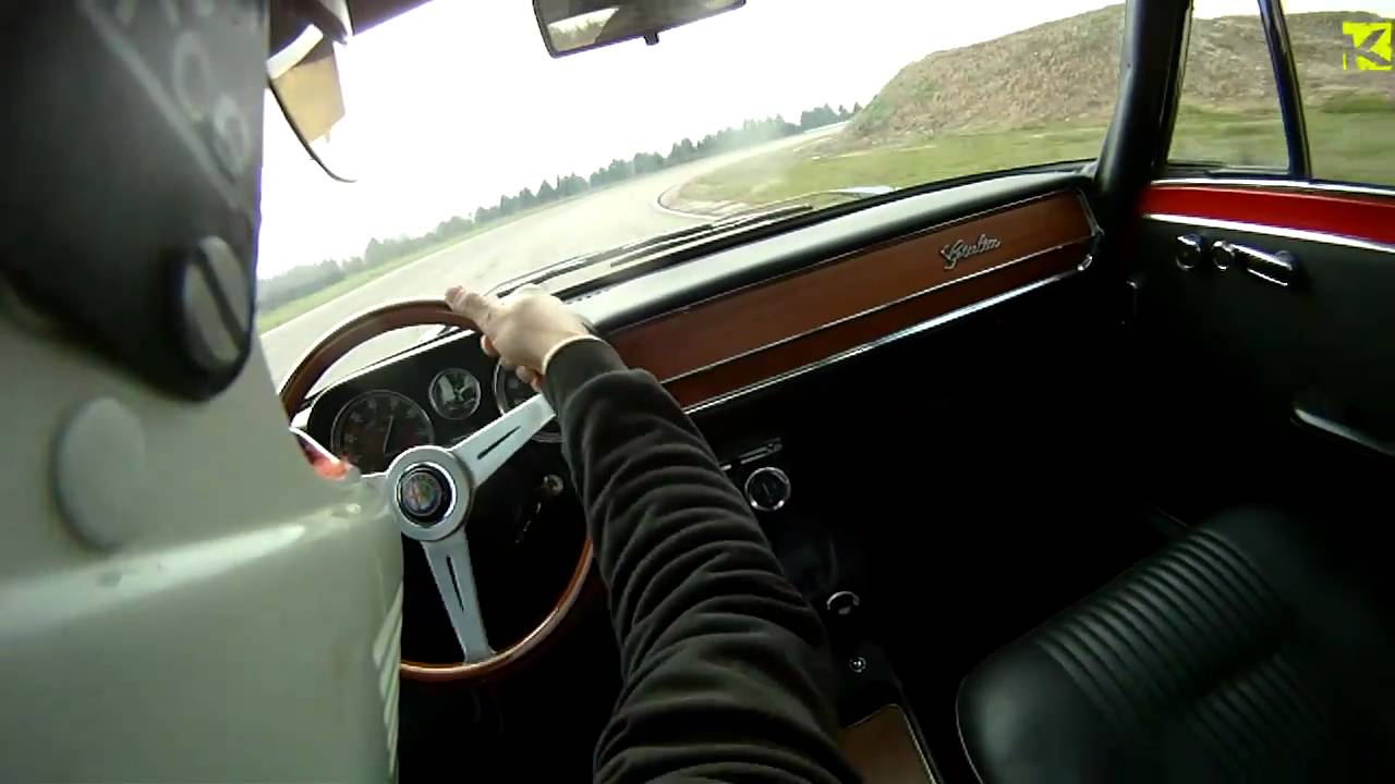 Alfa Romeo Giulia super @ Serres - helmet cam (2011)