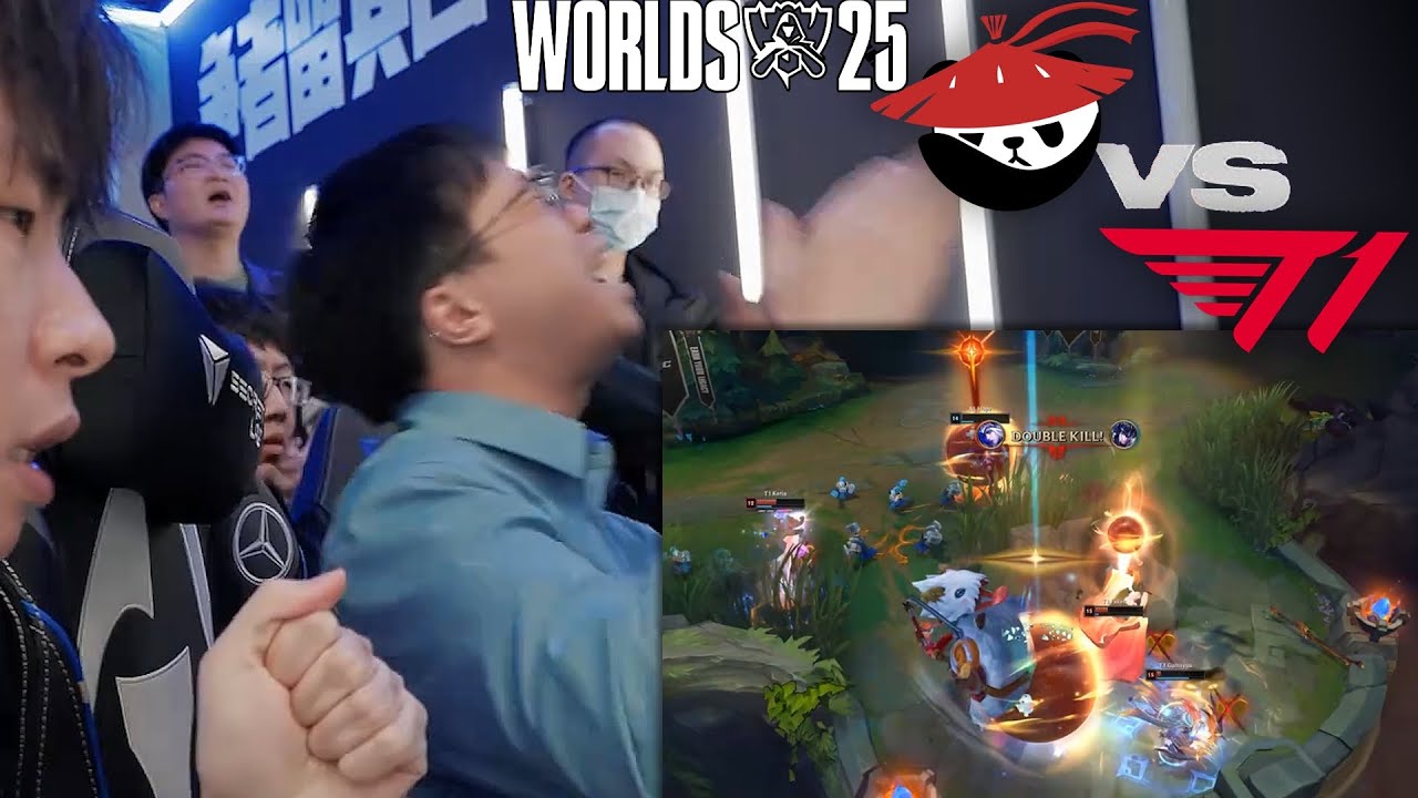 AL's Reaction to T1 Magic Destroying LPL's Hope Once Again | LPL Documntary Worlds 2025 Quarterfinal