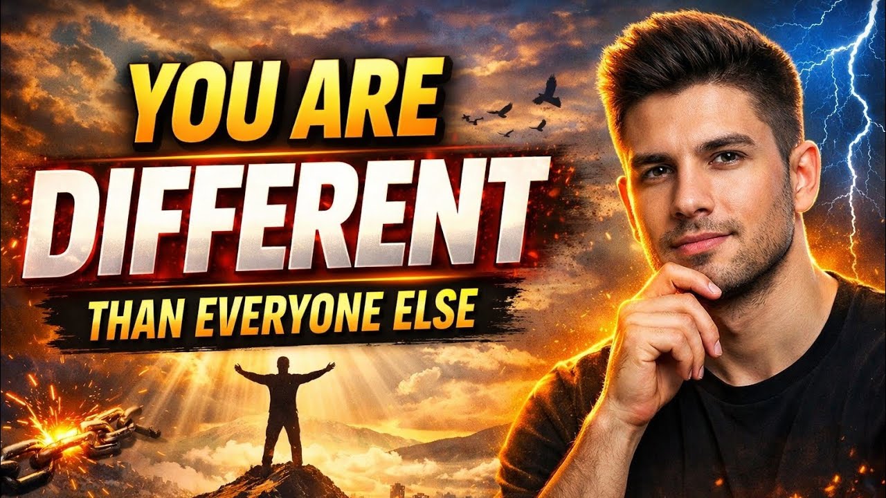 YOU ARE DIFFERENT THAN EVERYONE ELSE. @Growth mentality