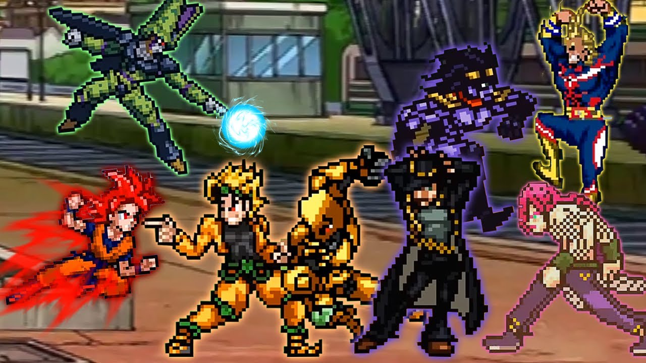DIO and Jotaro VS Other Anime Characters