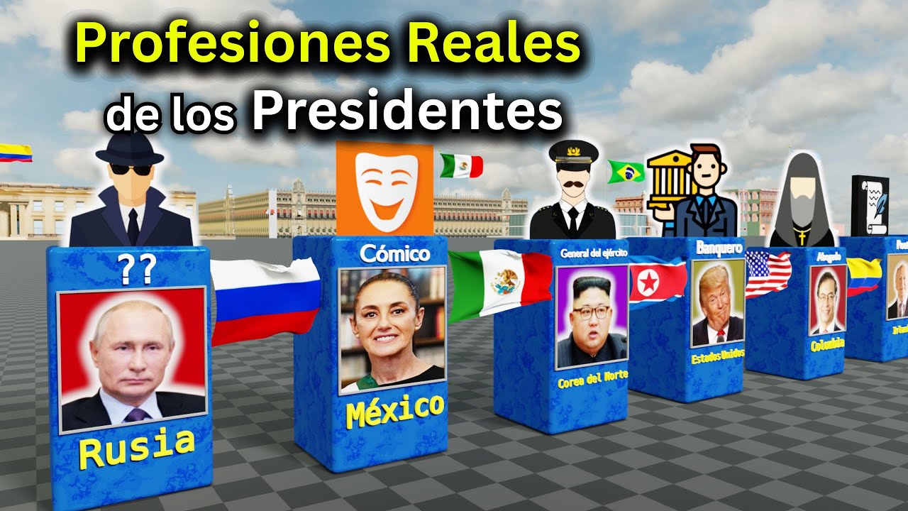 Las Profesiones Reales de los Presidentes &iquest;Cu&aacute;l Te Sorprende M&aacute;s?