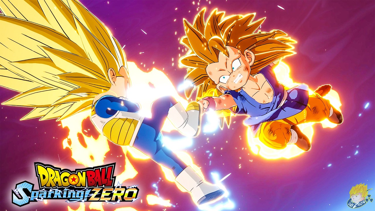 SSJ3 Vegeta (Daima) Vs SSJ3 Goku (GT) Gameplay - Dragon Ball Sparking Zero (4K 60FPS)