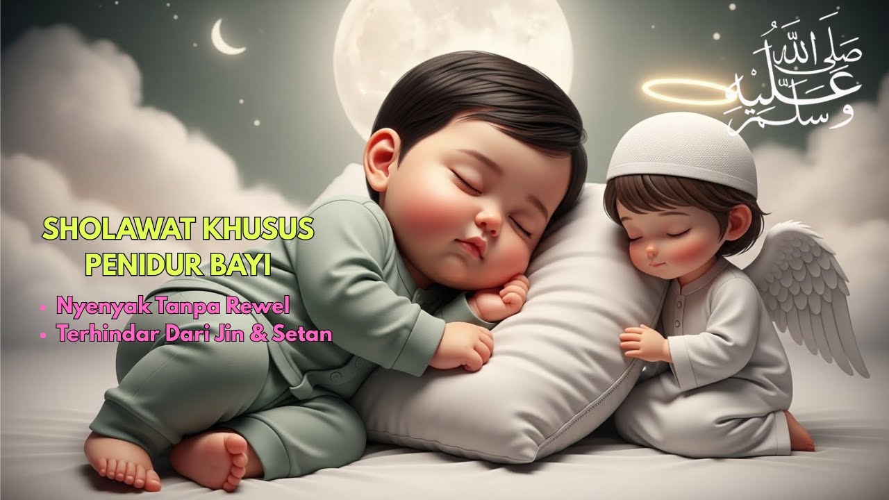 SHOLAWAT MERDU | Lagu Sholawat Pengantar Anak Tidur yang Menenangkan bikin Bayi Langsung Terlelap 💤