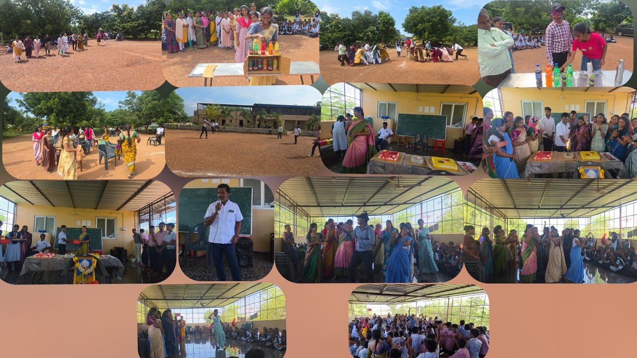 🎊Sharada School Bylur teachers day celebration 2025 full enjoyed teachers 🥳