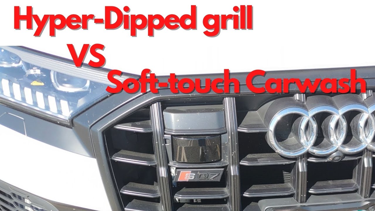 Shadow Black Hyper-Dip vs Soft-touch Carwash
