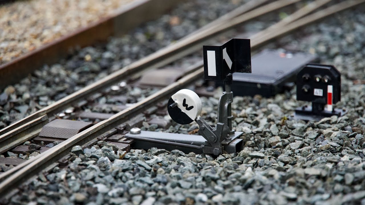 Installing SWITCH LEVER and SHUNTING SIGNALS