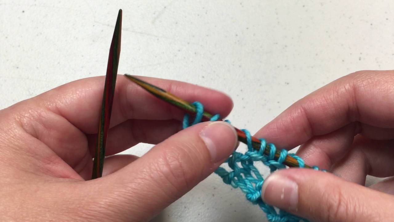 Double yarnovers and how to work into them