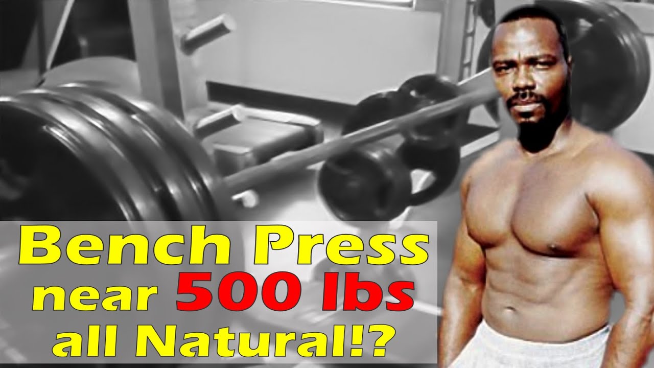 How Does a Natural Guy Bench nearly 500 pounds while weighing under 200?! / Strongman Eddie Swanson