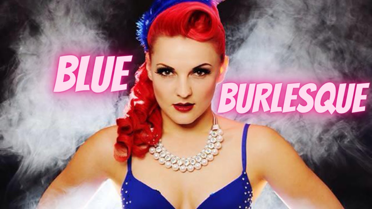 Miss Pin Up UK Grand Final 2014 - Candy Valentina Blue Burlesque - London Tattoo Convention