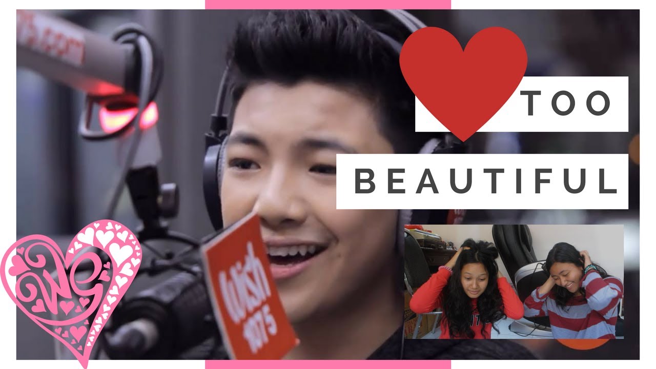 Darren Espanto sings Fantasia's 'I Believe' (LIVE) on Wish 107.5 Bus REACTION | randomlysm