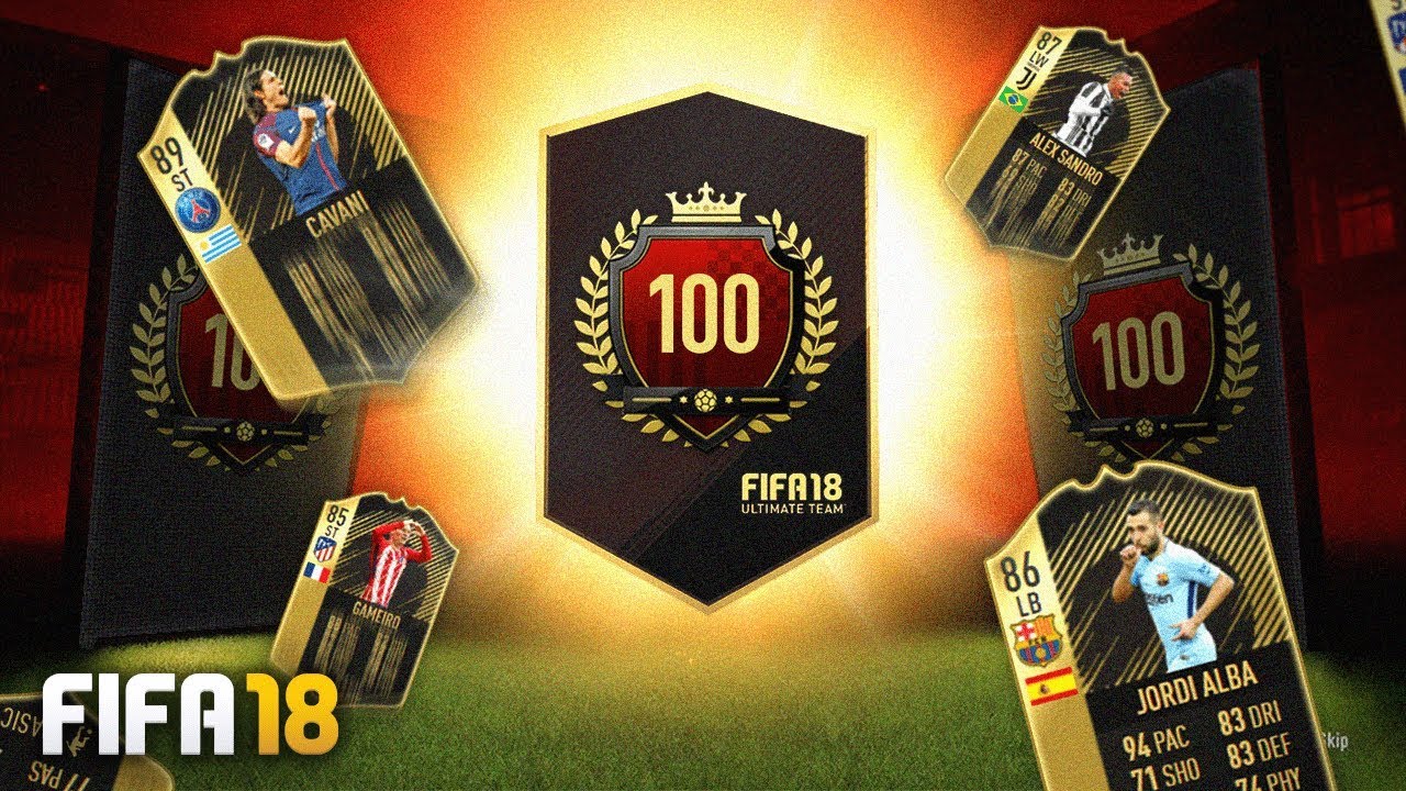 ТОП-100 ЛУЧШИХ НАБОРОВ TOTW!! - FIFA 18 Ultimate Team