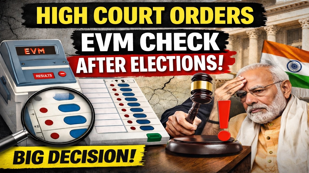 High Court Orders EVM Check After Elections &ndash; Big Decision Explained!