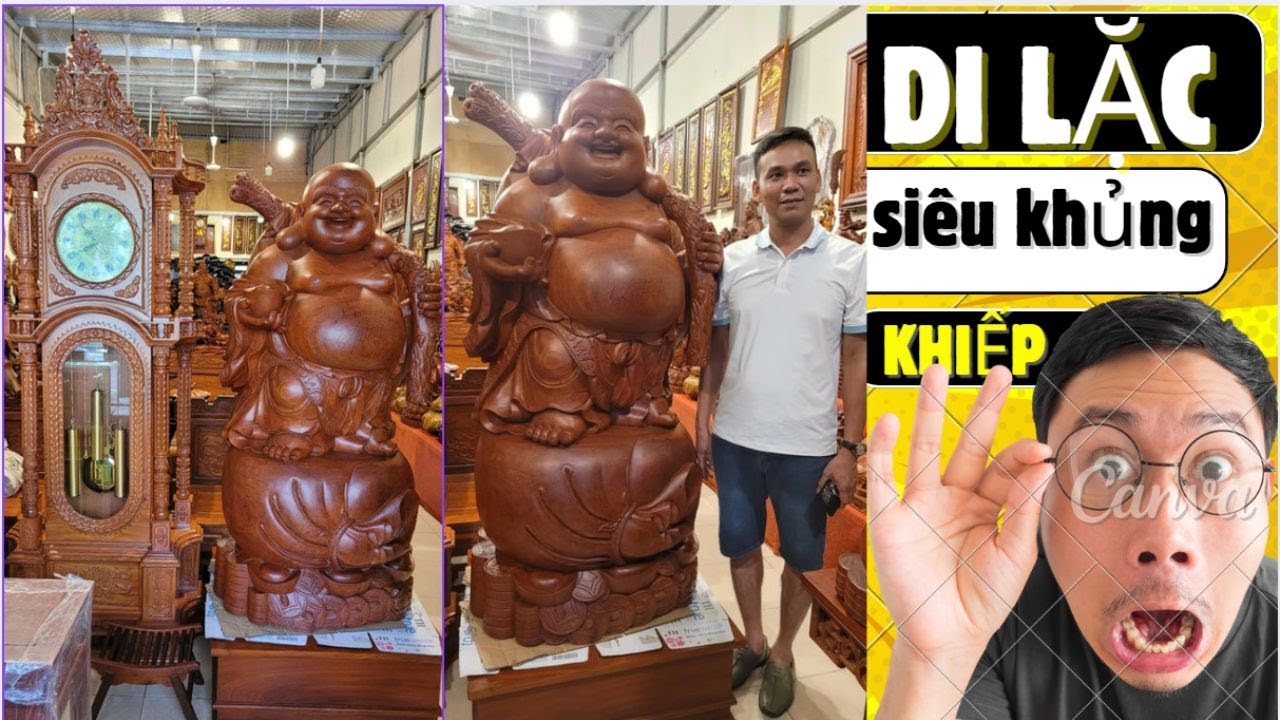 Mẫu Tượng Gỗ Di Lặc Đẹp Nhất Năm – Ai Cũng Muốn Sở Hữu