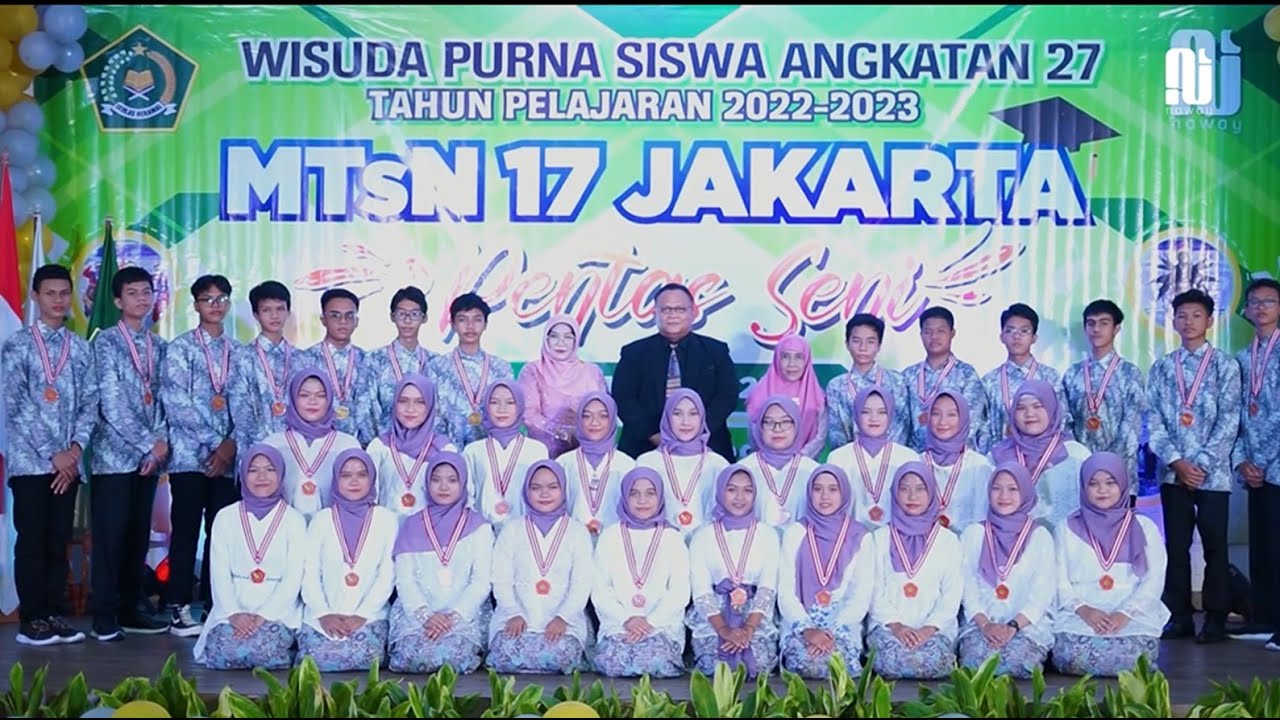 Wisuda Purna Siswa MTsN 17 Jakarta Tahun 2023