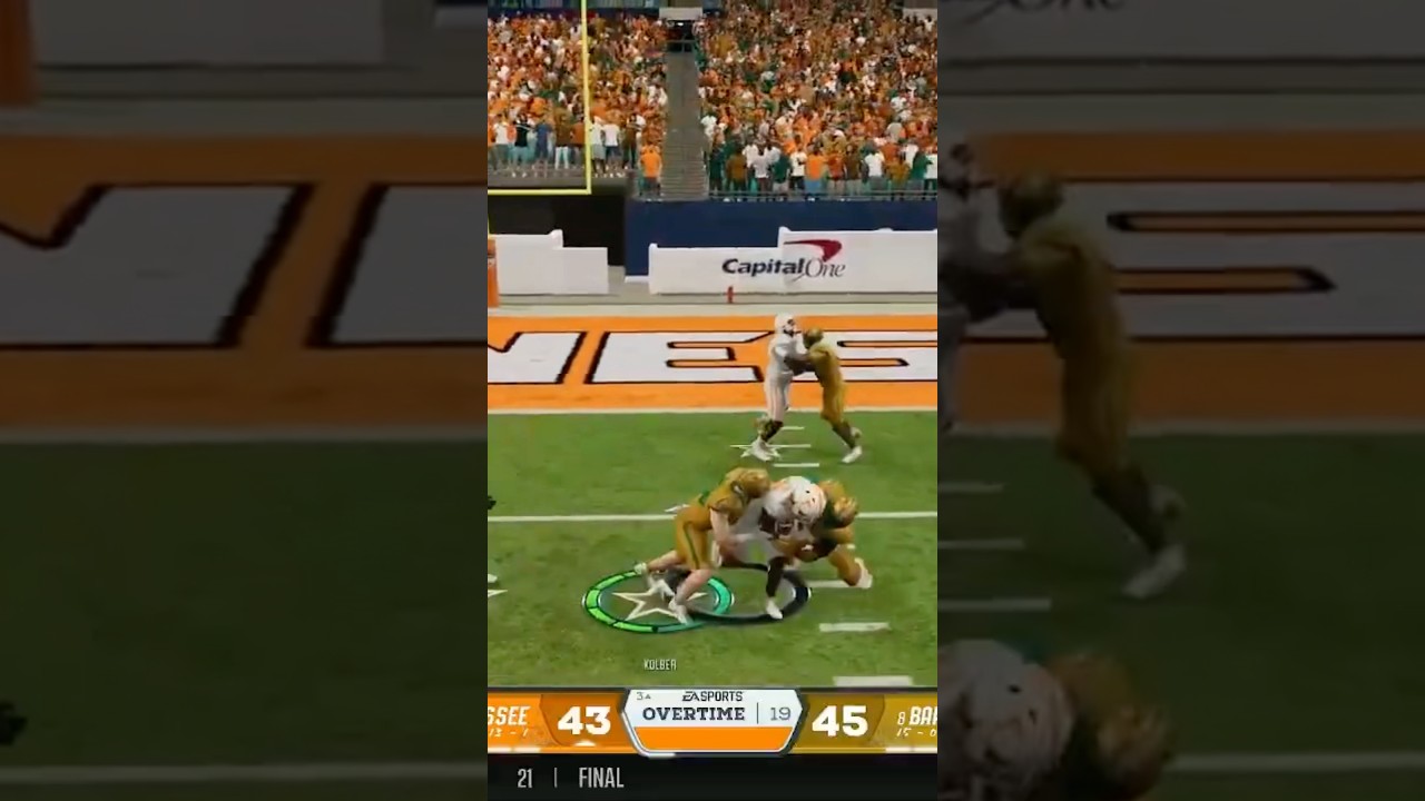 The stop that send us to the National Championship Game! 