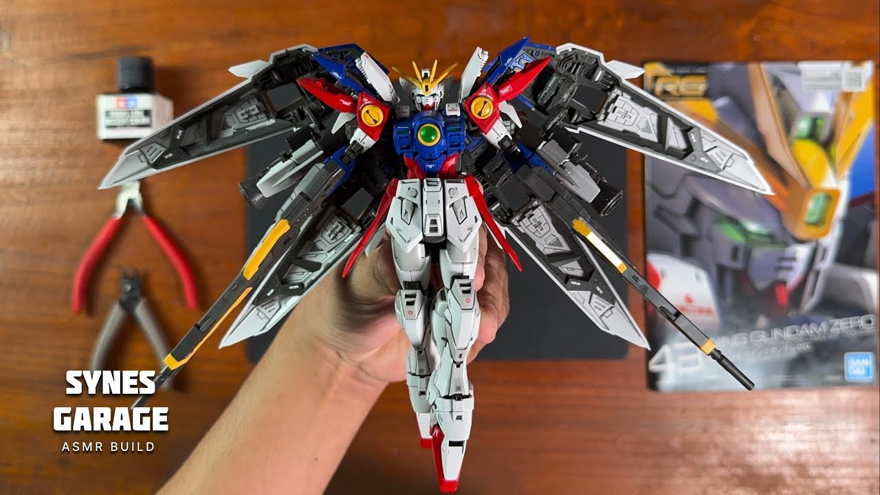 Wing Gundam Zero TV.ver RG 1/144 | ASMR BUILD | Bandai