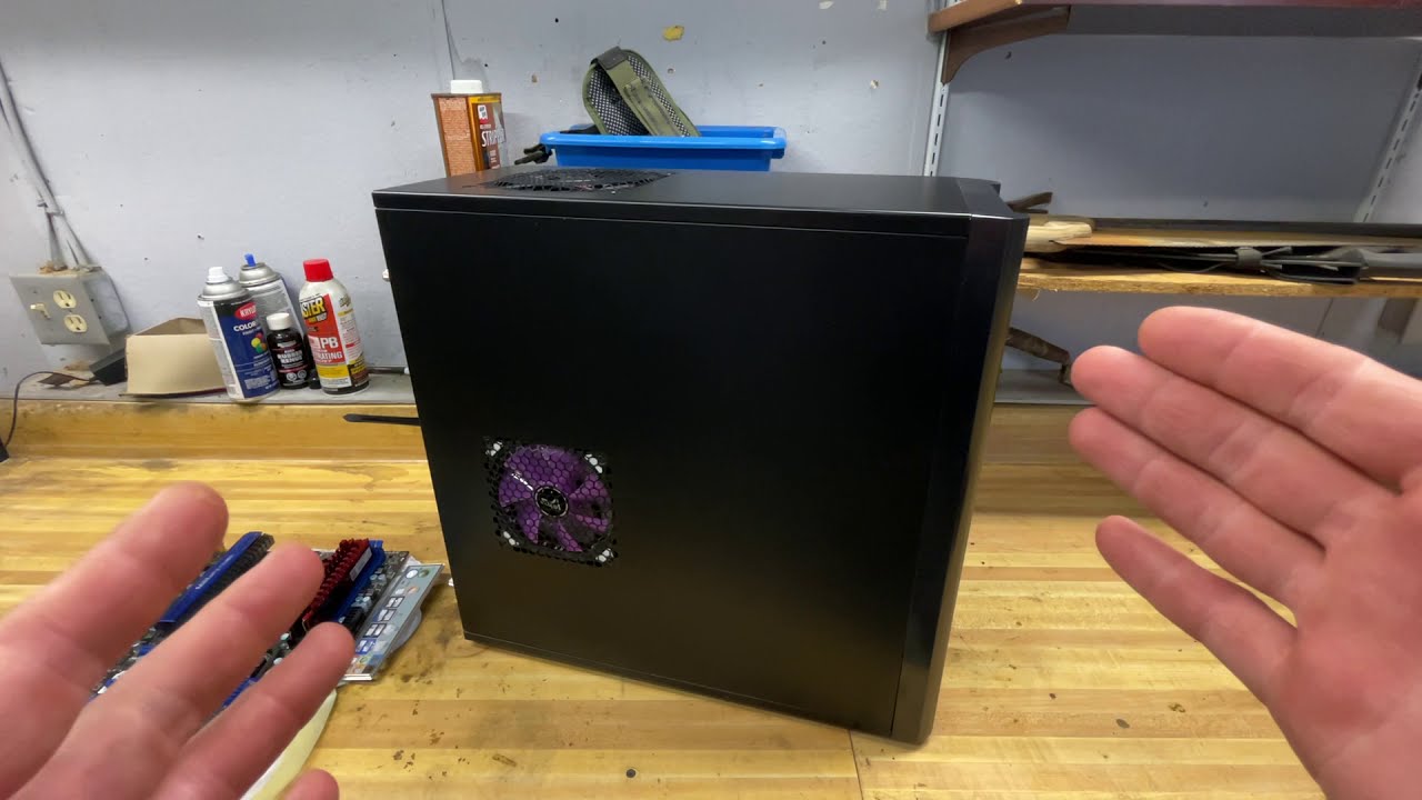 Ryzen 5 Build In Retro Antec 300 Case