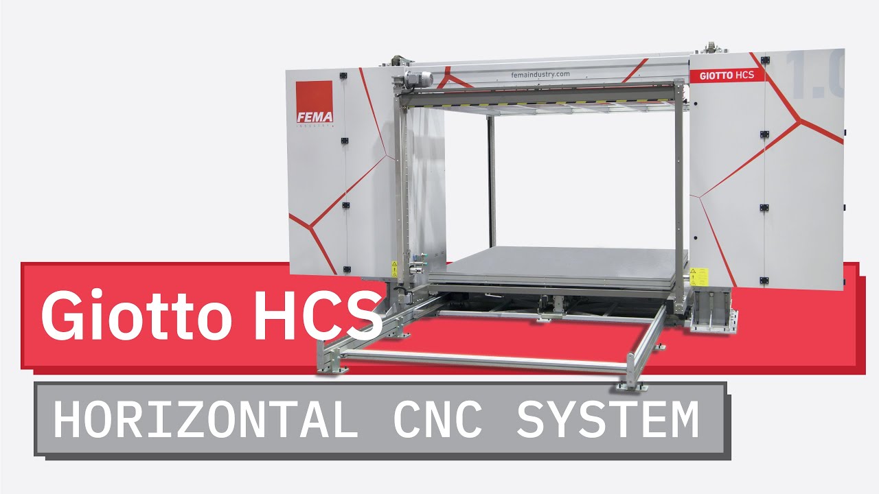 GIOTTO HCS - Horizontal CNC System - FEMA INDUSTRY