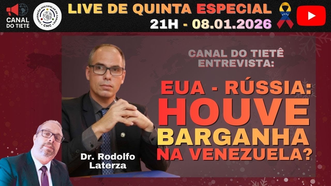 EUA vs. R&Uacute;SSIA: VENEZUELA pela UCR&Acirc;NIA?
