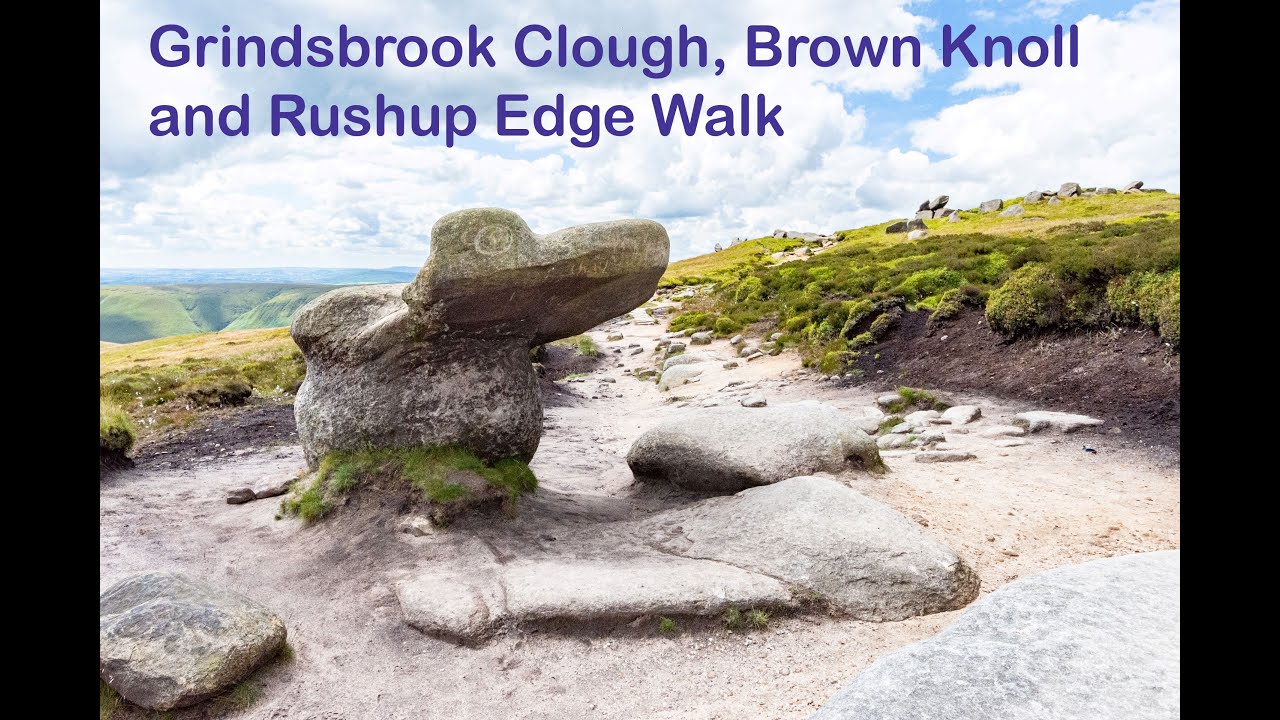 Grindsbrook Clough, Brown Knoll and Rushup Edge Walk