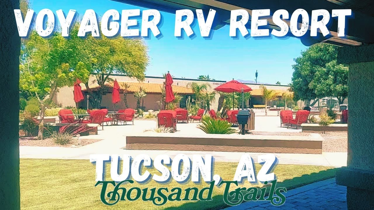 Thousand Trails Tucson Arizona Campground Tour & Review | Voyager RV Park | S7E68