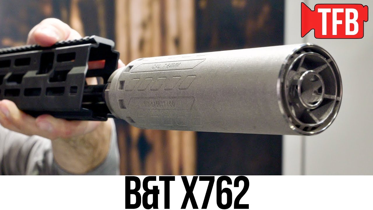 B&T X762: Глушитель для калибра 7.62, созданный для интенсивного использования | Выставка SHOT Sh...