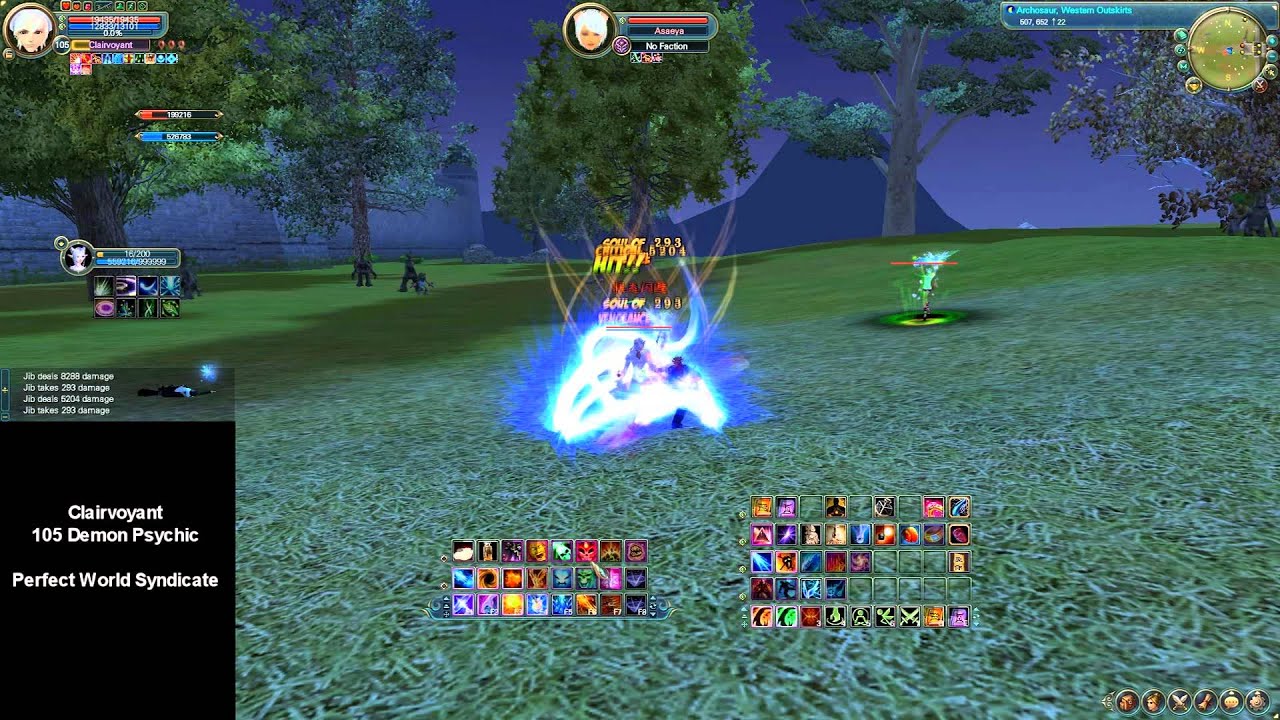 Perfect World Syndicate : Stresstest [○Psychic 1v1]