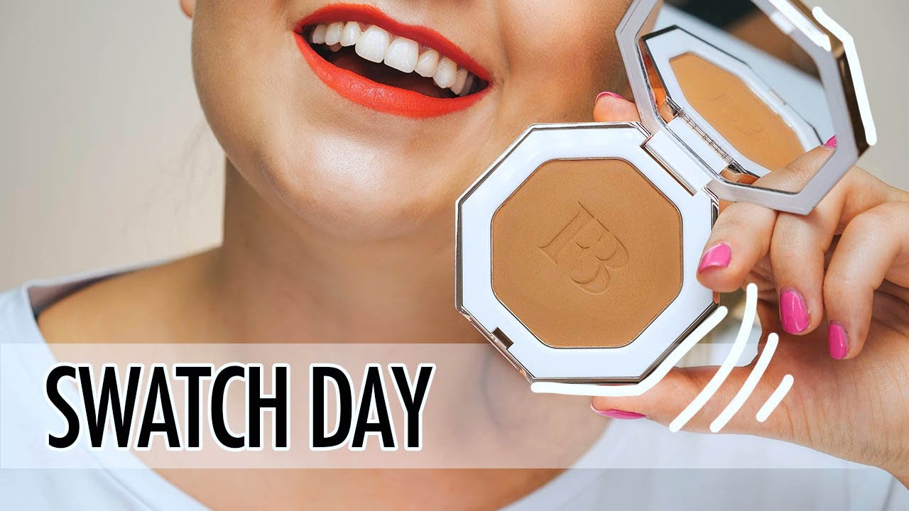 SWATCH DAY - GORĄCA NOWOŚĆ! BRONZERY FENTY BEAUTY | lamakeupebella