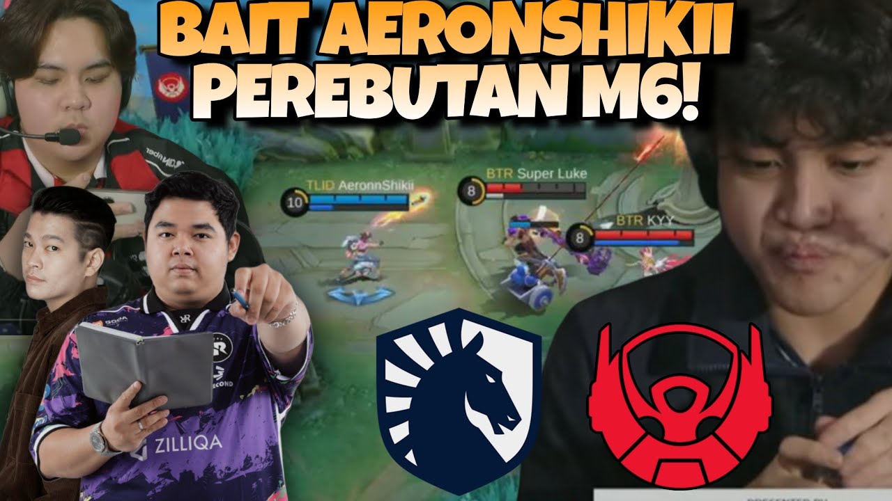 KELAS BAITING AERONSHIKII !! PEREBUTAN TIKET M6 !! LIQUID VS BIGETRON MATCH 1 - MPL S14 PLAYOFF