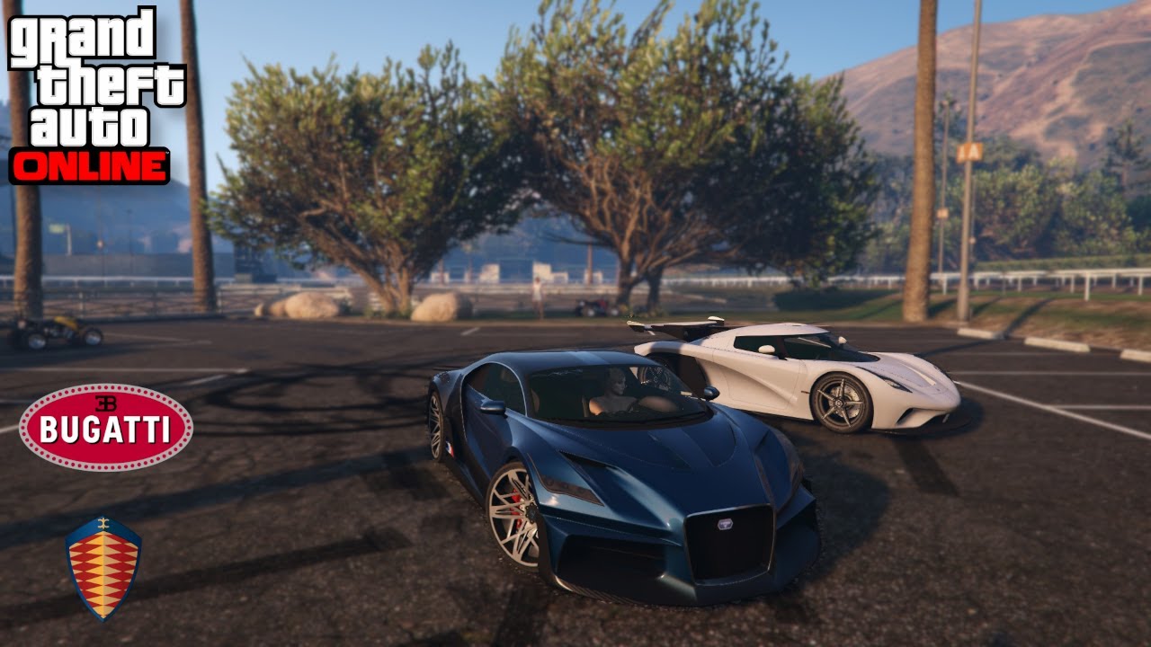 GTA Online Truffade Thrax vs Overflod Entity MT (Bugatti Divo vs Koenigsegg Jesko)