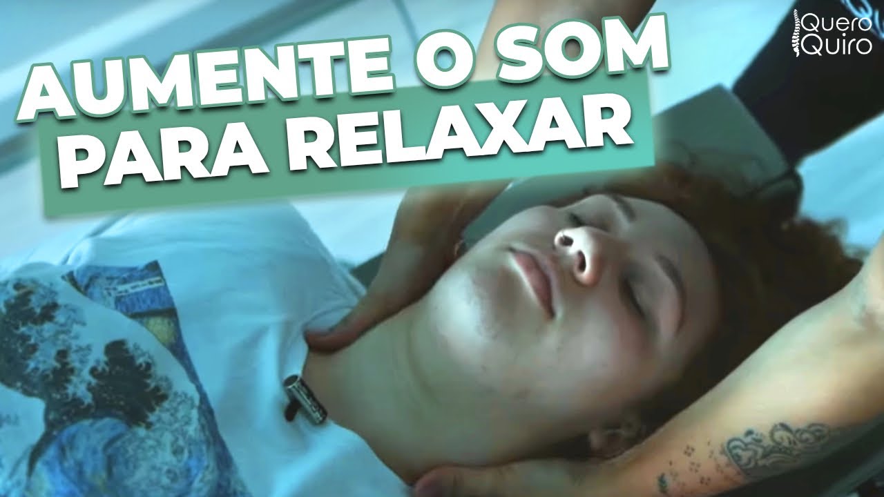 ASMR DE MASSOTERAPIA SUPER RELAXANTE