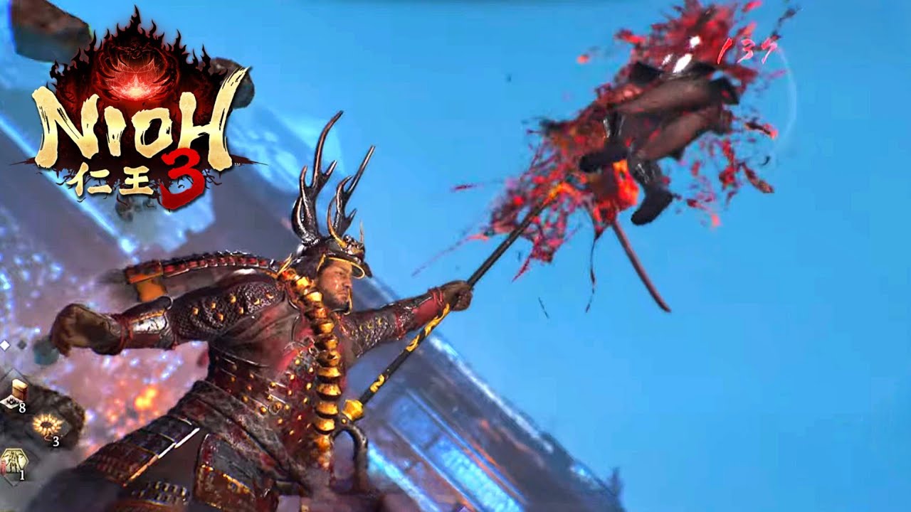 NIOH 3 Tadakatsu Honda 本多忠勝 JEFE Enemigo Formidable 仁王3 達成 
