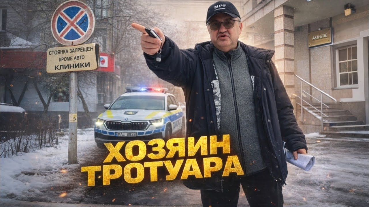 Хозяин кишиневского тротуара
