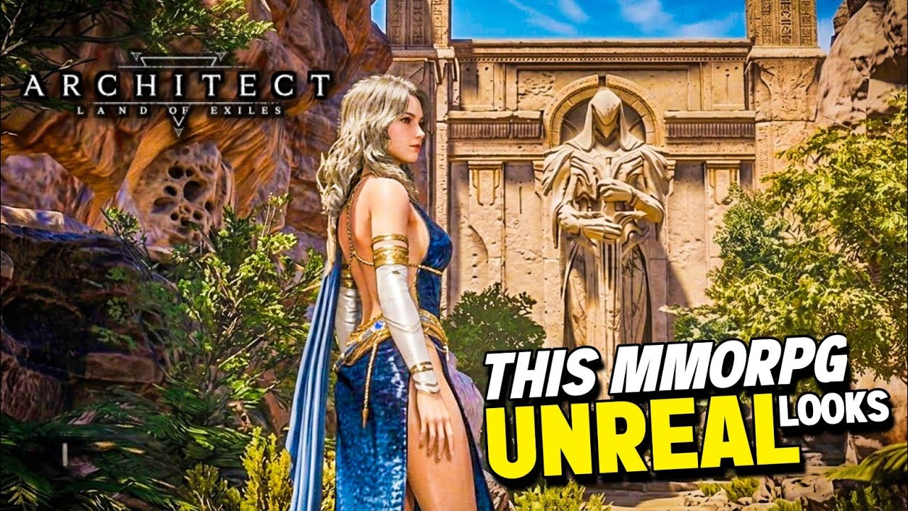 Architect Land of Exiles: New UE5 MMORPG on Mobile Gameplay (UltraGraphics) Android IOS