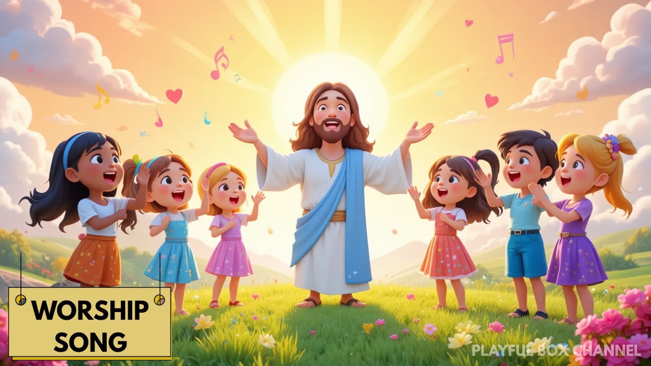 Shine Your Light Jesus Loves Me Bible Song for Kids Praise and Worship Day 