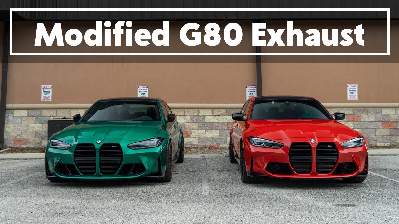 Modifying the 2021 BMW M3/M4 Exhaust