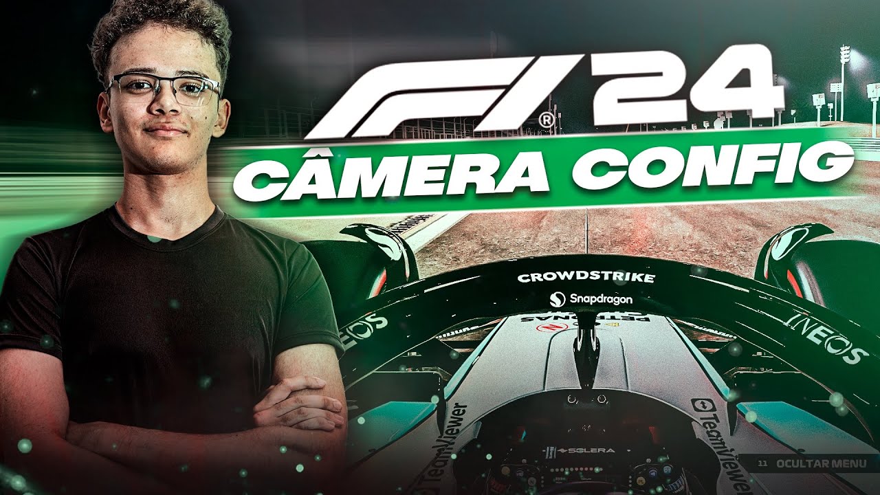 F1 24 - MINHAS CONFIGURAÇÕES NO F1 24! (Câmera e Force Feedback)