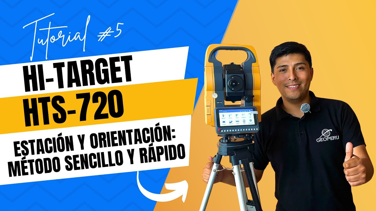GEOPERU - Tutorial #5 Hi-Target HTS720 