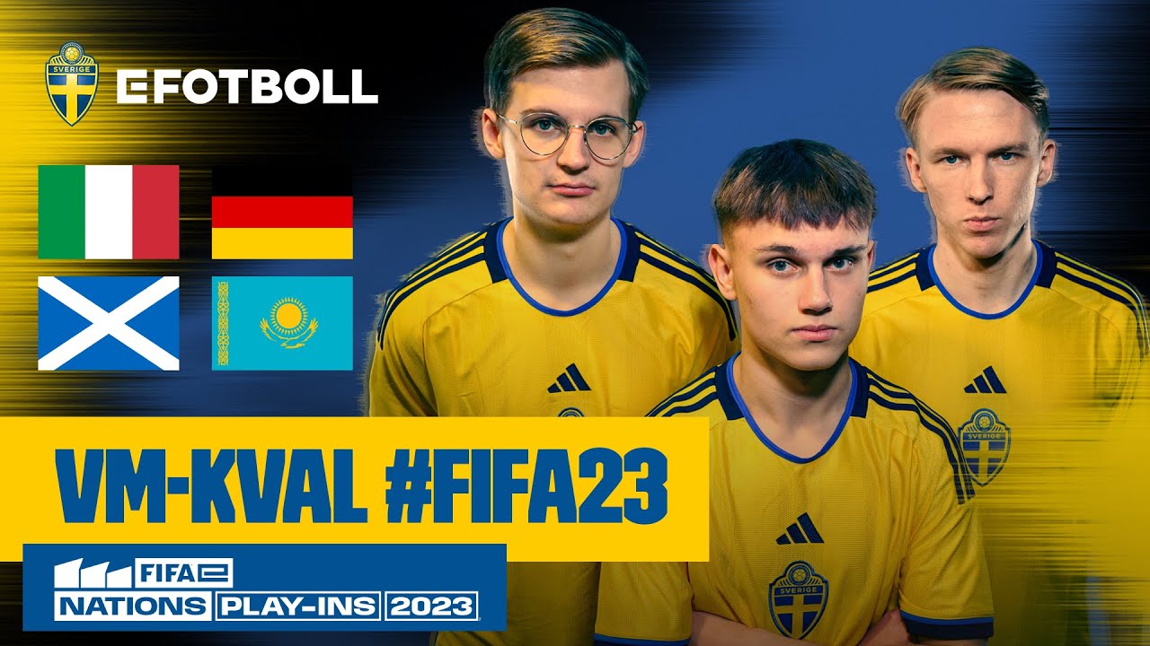 Se Sverige VM-kvala - Dag 2! #FIFA23